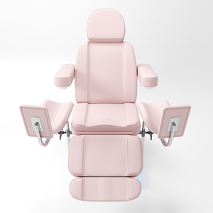 Standing Folding Electric Beauty <b>Bed</b> with 3/4 Motor Multi-Position Adjustment PU Leather for Beauty Salon Facial Massage - Product Image 3