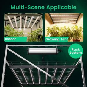 Lampe de culture intelligente pliable commerciale 650w Bridgelux LED spectre complet 6 barres avec contrôleur intelligent <span class=keywords><strong>Spider</strong></span> Lampe de culture intérieure - Product Image 6
