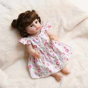 Jolies poupées réalistes douces de <span class=keywords><strong>18</strong></span> pouces pour nouveau-nés, jouets en silicone pour bébés reborn pour filles et enfants - Product Image 1