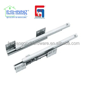 Full Extension Undermount <strong>Drawer</strong> Rail For Kitchen Bedroom Concealed Solf-Close Sliding Basket <strong>Drawer</strong> Runners Sliding Cabinet - Product Image 5