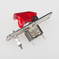 Panneaux d'allumage électronique EPMAN - Panneau de commutation à bascule LED rouge universel pour BMW E30 E39 E36 E46 E60 E90 EP-RSK3017-1