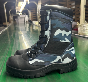 DF24 Outdoor Sport Men Leather Camouflage Waterproof Delta Desert Mountain Climbing Shoes Assault Camping <b>Boots</b> Tactical <b>Hiking</b> - Product Image 4