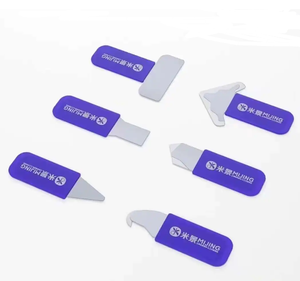 6 unids/lote Mijing S6 cuchillas de desmontaje para CPU estaño pegamento limpieza apertura Pryer pantalla LCD soporte divisor pieza corte herramienta de mano - Product Image 1