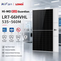 Module solaire photovoltaïque haute efficacité LONGi Hi-MO X10 Guardian LR7-66HVHL 535W-560W