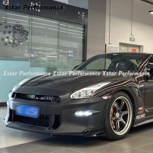 En stock 2024 <span class=keywords><strong>Ver</strong></span>. Parachoques delantero de PP estilo T Spec con DRL para Kit de carrocería Nissan R35 GTR - Product Image 3