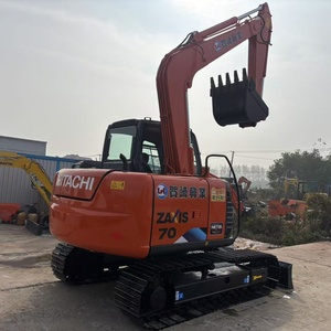 Excavatrice sur chenilles hydraulique d'occasion Hitachi Zx70 Zx75 Zx120 Zx200, adaptée à la construction, mini-excavatrices d'occasion HitachiZX70-5A - Product Image 1
