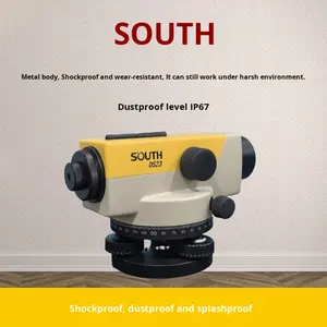 Açık mühendislik ölçme için yüksek hassasiyetli DSZ3 modeli otomatik tesviye aleti 30X çözünürlük Metal konstrüksiyon - Product Image 2