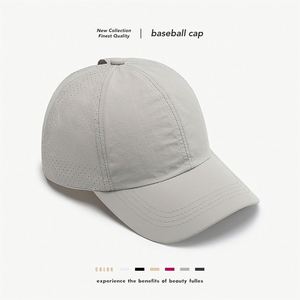 <b>Light</b> <b>Board</b> Soft Top Quick-drying 6-Panel Baseball Cap Unisex Summer Crossed Hollow Ponytail Thin Breathable Mesh Common Image - Product Image 2