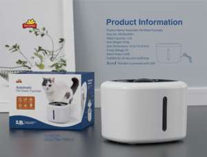 Boîte de couleur fonctionnement silencieux système de Filtration de Circulation purificateur automatique Pet <span class=keywords><strong>eau</strong></span> douce <span class=keywords><strong>fontaine</strong></span> à boire bouteilles d'<span class=keywords><strong>eau</strong></span> - Product Image 4