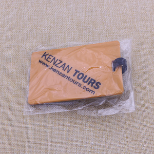 OEM Custom 3D Name Logo Luxury Soft Silicone PVC Luggage <b>Tags</b> with Plastic Buckle Boarding Cards <b>Bag</b> Accessory - Product Image 4