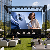 Pantalla LED P3.91 para Exteriores con Conexión Fija, Fondo de Escenario, 76800Hz de Frecuencia de Actualización, Tecnología para Exteriores, Suministro para Eventos Comerciales