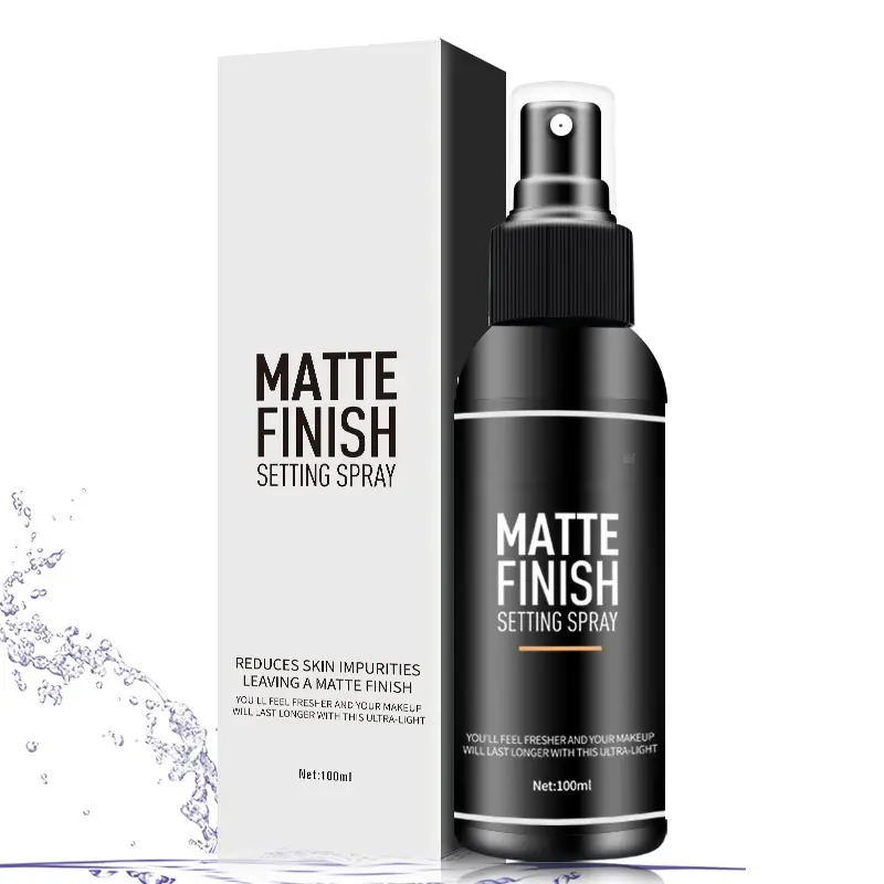 Diskon besar kemasan Perawatan Kulit parfum hitam Matte 60ml/100ml/120ml pompa semprot kabut halus botol plastik kosmetik perawatan rambut wajah