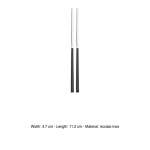 Ensemble de baguettes à sushi en acier inoxydable Pinti, lot de 2 pièces, acier inoxydable 18/10 Pintinox - Product Image 3