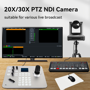 Luckimage – équipement de diffusion radio tv, station de télévision, diffusion en direct, caméra professionnelle IP POE SDI NDI ptz, zoom 30X - Product Image 2