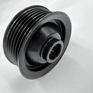 Shan Fong Heavy Duty Stainless Steel CNC Machined Drilling for Machining V-Groove <b>Pulley</b> for Industrial Transmission Systems - Product Image 5