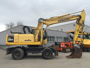 Excavadora de ruedas KOMATSU de alta eficiencia, original de Japón, multifuncional, en buenas condiciones, usada, Komatsu PW40 110 120, 200 - Product Image 3