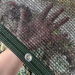 <span class=keywords><strong>Filet</strong></span> pare-soleil <span class=keywords><strong>occultant</strong></span> en HDPE avec bordure adhésive et œillets, <span class=keywords><strong>filet</strong></span> pare-soleil respirant et isolant thermiquement pour l'agriculture et le jardinage - Product Image 1