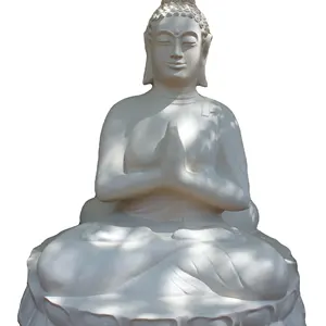 Tượng Điêu Khắc FRP Sitting Gautam Buddha, Tượng Điêu Khắc Bằng Sợi Thủy Tinh Trọng Lượng Nhẹ Tại Nhà, Trong Vườn, Trung Tâm Triển Lãm