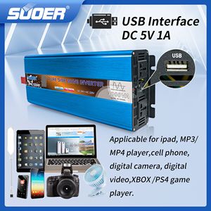 Suoer FPC-500AL 12v 220v מחוץ לרשת ממיר ממיר 500w 1000w 1500w 2000w 3000w w w wine טהור גל סינוס - Product Image 6