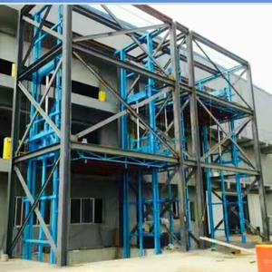 油圧3フロアホームエレベーター2フロア階段リフト倉庫作業貨物リフト建設リフター - Product Image 1