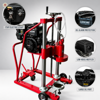 Suministro Directo de Fábrica: Taladro Perforador Vertical HZ-20A con Arranque Eléctrico y Alimentación Automática para Concreto y Asfalto, Certificado CE ISO, Motor de 17 HP
