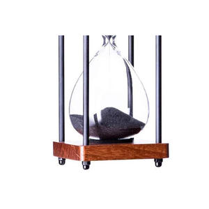 <span class=keywords><strong>Sablier</strong></span> en bois personnalisé de grande taille, minuteur décoratif pour la maison, le bureau, la salle de classe, cadeau - Product Image 6