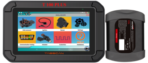 T100plus hệ thống Android 7inch máy tính bảng không Dây Xe Máy chẩn đoán Scanner + remap + <span class=keywords><strong>Key</strong></span> lập trình + Oscilloscope + mã hóa - Product Image 2