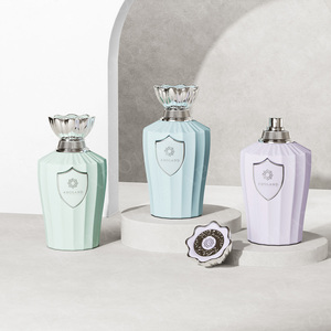 Venta al por Mayor de Botellas de Perfume de Vidrio Recargables de 100 ml – Colores Personalizados Disponibles - Product Image 1