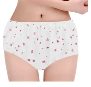 Female Disposable Menstrual Period Underwear Panties Woman Diaper Disposable Underwear