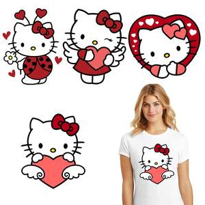 Transferts thermiques personnalisés de haute qualité pour designs de transfert, presse à chaud pour t-shirts, impression par transfert PET, dessins animés en caoutchouc - Product Image 3