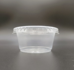 25ml/30ml/40ml/60ml/75ml/100ml/120ml/150ml <span class=keywords><strong>PP</strong></span> cốc nhựa dùng một lần nước sốt rõ ràng màu đen và trắng <span class=keywords><strong>PP</strong></span> chất liệu - Product Image 2