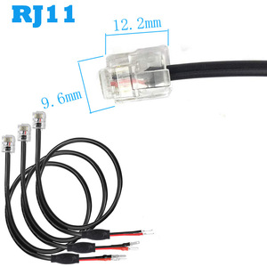 Cable de alimentación para coche con conector RJ11, para radar, detector de radar, cámara de salpicadero, cable reductor de voltaje 12V. Venta directa de fábrica L197 - Product Image 4