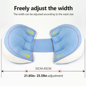 Oreiller de <span class=keywords><strong>grossesse</strong></span> en U léger et lavable pour le confort – Soutien dorsal et <span class=keywords><strong>coussin</strong></span> abdominal pour <span class=keywords><strong>dormir</strong></span> sur le côté - Product Image 3