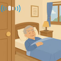 Système d'appel d'urgence pour personnes âgées, détecteur d'intrusion de porte, capteur de sécurité pour vie autonome - Solution de sécurité intelligente pour la maison 4G LTE CE/FCC