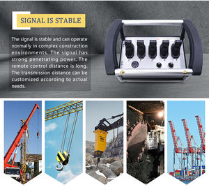 Kits de télécommande de véhicule d'ingénierie sur chenilles de soupape de proportions de joystick hydraulique personnalisés en usine - Product Image 2