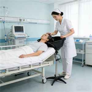 Estación Portátil de Lavado de Cabello, Lavabo Portátil para Salón y Hogar de Ancianos - Product Image 1