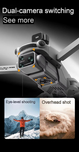 Drone de photographie aérienne sans balais S119 transfrontalier avec contrôle par écran, GPS et évitement d'obstacles, télécommandé - Product Image 2