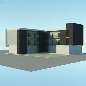 Hotel Modular <span class=keywords><strong>de</strong></span> Estructura <span class=keywords><strong>de</strong></span> Acero <span class=keywords><strong>de</strong></span> 3 Pisos, Hotel Prefabricado Moderno, Motel, Edificio BnB - Product Image 2