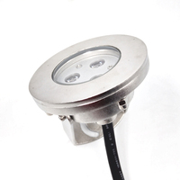 OEM/ODM servicio 316L acero inoxidable 3W/9W DC12V Blanco/RGB IP68 impermeable fuente Jet LED Luz