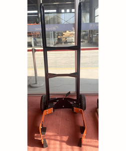 Oem Aanpasbare Metalen Handtrolley Voor Autobandtransport Ingesloten Ontwerp Met Veilige Vierwielstructuur - Product Image 2