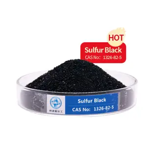 Poudre de colorant noir de soufre du prix le plus bas 1326 pour la teinture de textile