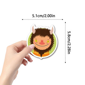 55PCS 미국 영화 야생 것들이 스티커 인 곳 - Product Image 3