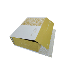 Kraft de Chocolate de laminación <span class=keywords><strong>ver</strong></span> cierres la ventana tapa con cerca de cartón al por mayor rectángulo magnético caja - Product Image 1