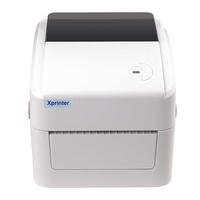 Imprimante d'étiquettes et de codes-barres thermiques USB Xprinter XP-420b 4 pouces, blanche, en stock, compatible iOS
