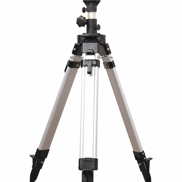 Industrial Grade Adjustable Aluminum Tripod Stand for Cameras and Laser Measuring Devices with OEM/ODM Customization