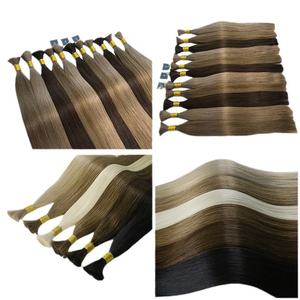 Parrucche Senza Cuciture Transfrontaliere in Veri Capelli Umani, Parrucche di Capelli Umani in Massa, Fasci di Capelli Umani Completi, Capelli Umani Africani Permanenabili - Product Image 5