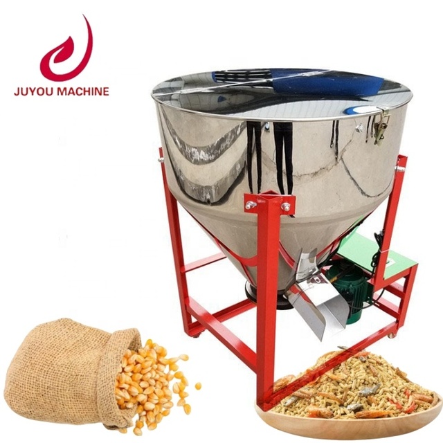 JUYOU Hot Sales Chicken Feed Mixer Machine Fish Feed Mixer Machine Seed Dressing Machine Multifunctional Powder Mixer