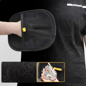 Grooming Household Cleaning <b>Brush</b> Hair Remover <b>Brush</b> Kitten Cleaning Glove Removing Dog Hair From <b>Carpet</b> Clothes - Product Image 2