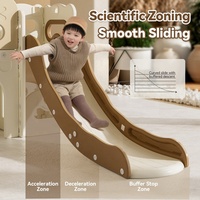 Toboggan modulaire multi-niveaux en PE pour enfants |   Plateforme d'escalade intérieure en plastique pour aire de jeux |   Parc sportif commercial pour enfants