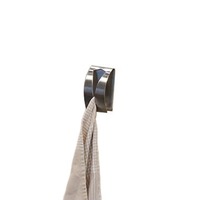 Crochets muraux en métal robustes et durables, simples, pour la cuisine, la salle de bain, les serviettes, les vêtements, organisateur mural intérieur